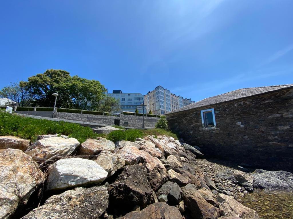 Apartamento Con Vistas Al Mar Y La Montana Ortigueira Exterior foto